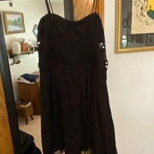 Black formal dress